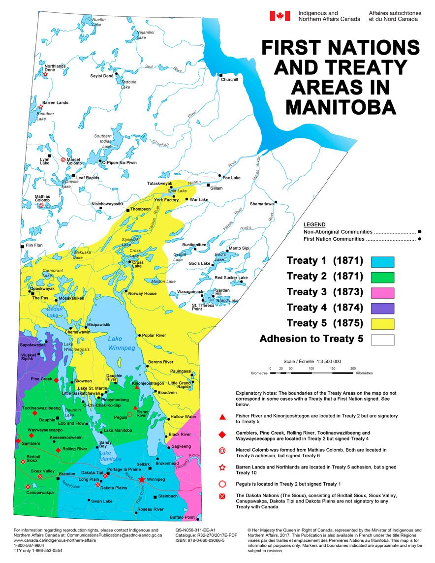 founding nation of Manitoba