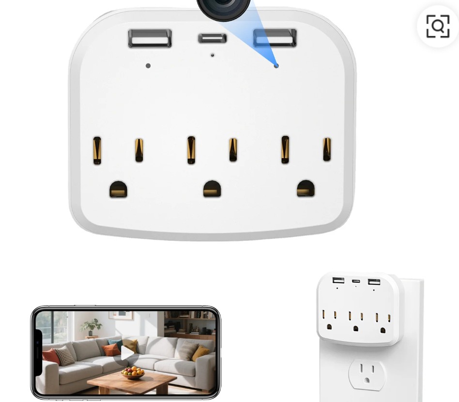 Hidden camera: multiplug